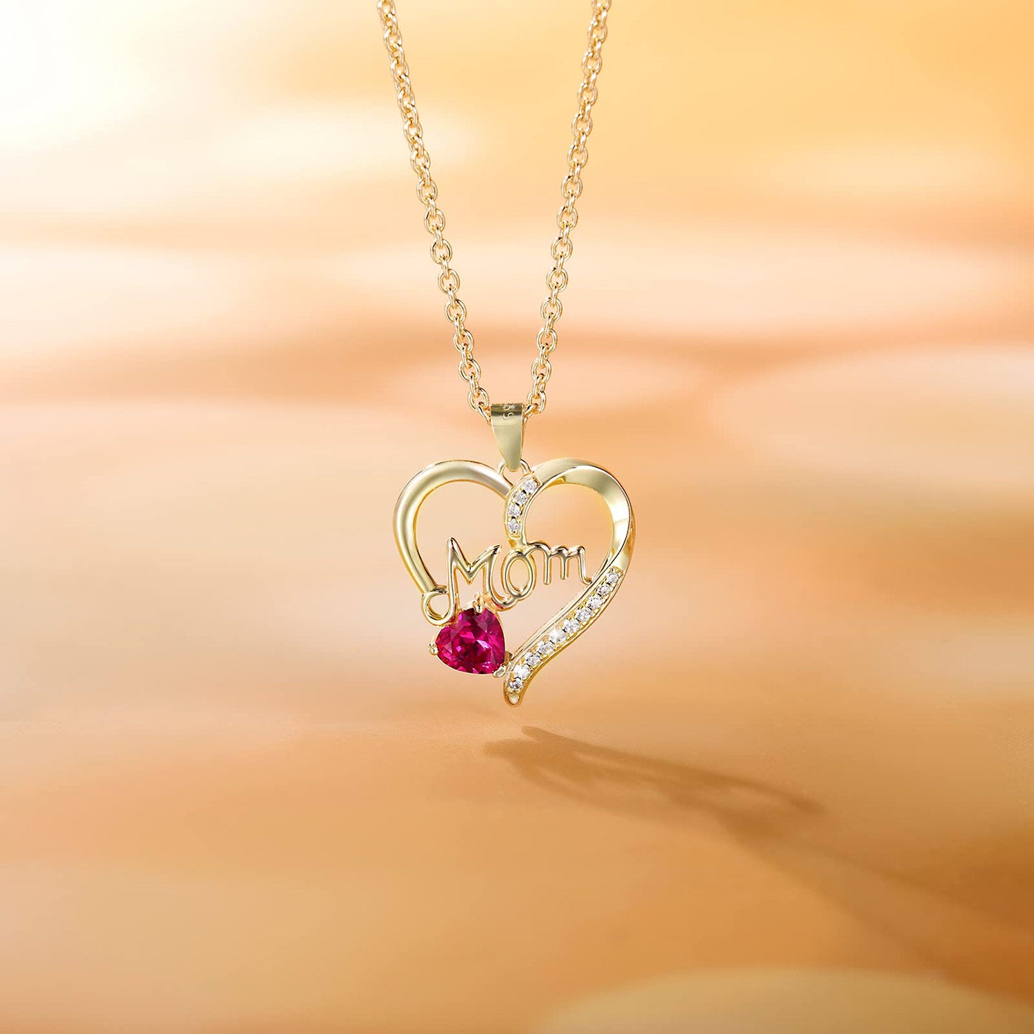 mom necklace, heart necklace, station necklace, layered necklace, cz necklace, dainty necklace, sterling silver necklaces, cz stones