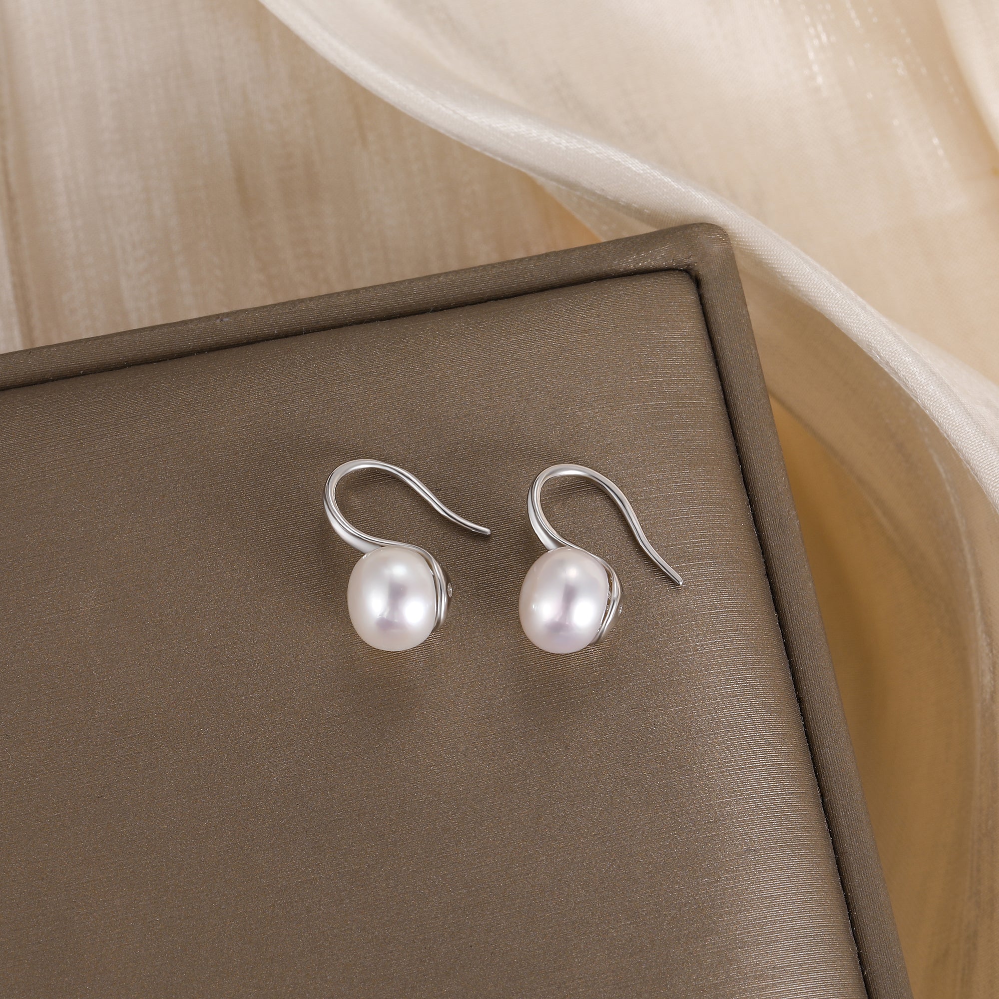 pearl earrings earrings, cultured pearl, bridesmaid jewelry, pearl earrings