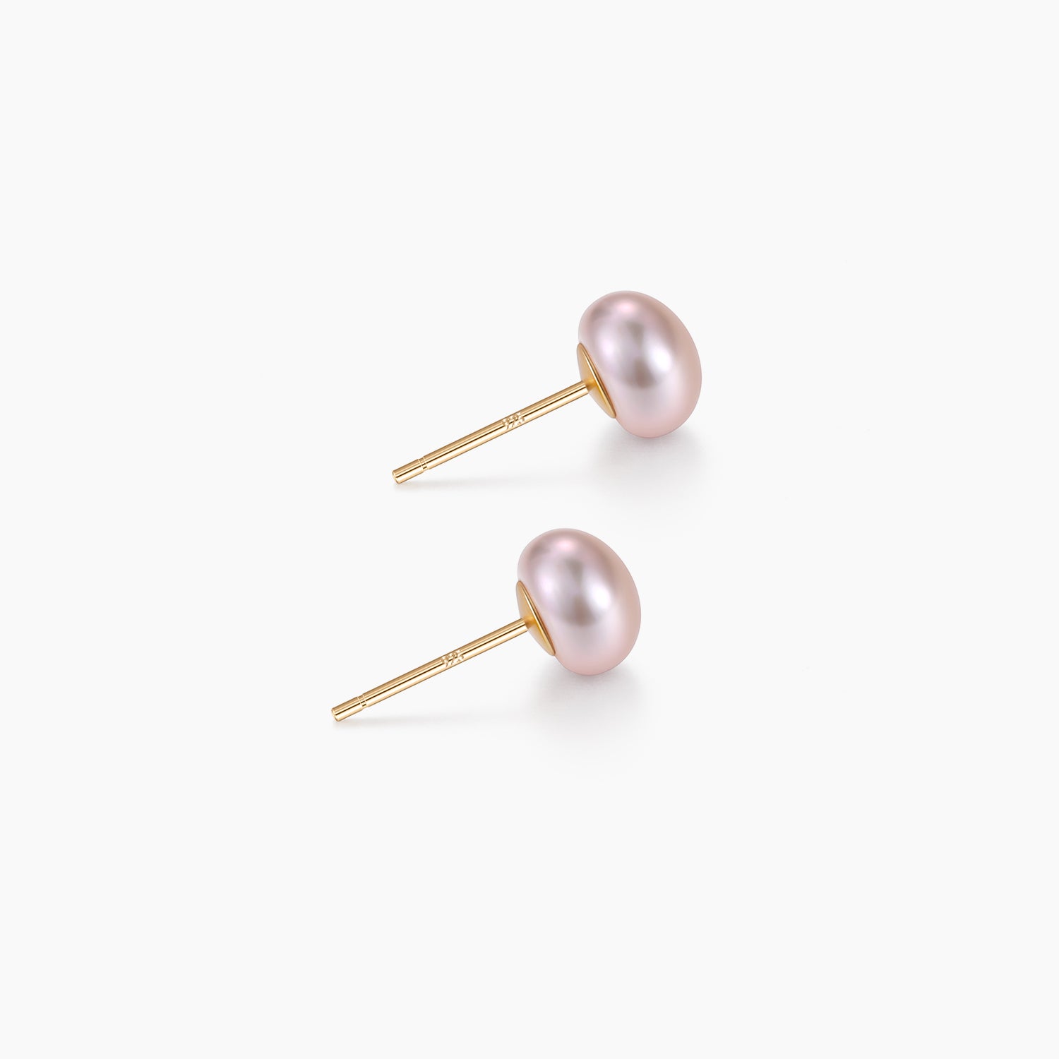 purple pearls, pearl stud earrings, earrings in purple, gold earrings, 925 sterling silver posts, pearl bridal earrings, purple pearls, pearl wedding earrings