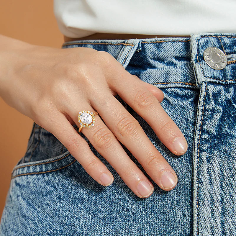 Zirconia wedding ring,Vintage wedding rings,oval wedding rings,Cheap wedding rings,Stacked wedding rings,eamti rings,eamti fashion rings,cubic zirconia oval ring,cheap engagement rings under $50