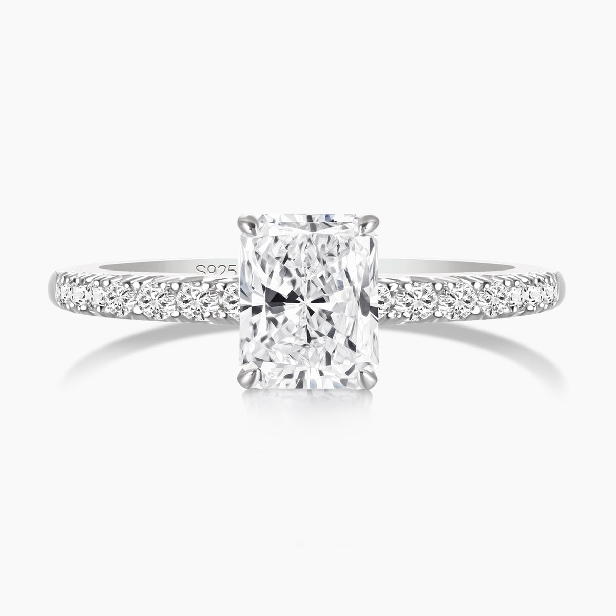 1CT 925 Sterling Cubic Zirconia Rings