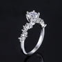 moissanite engagement rings, moissanite wedding rings, affordable moissanite engagement rings, 1ct moissanite rings, moissanite promise ring, moissanite bridal ring, moissanite wedding band