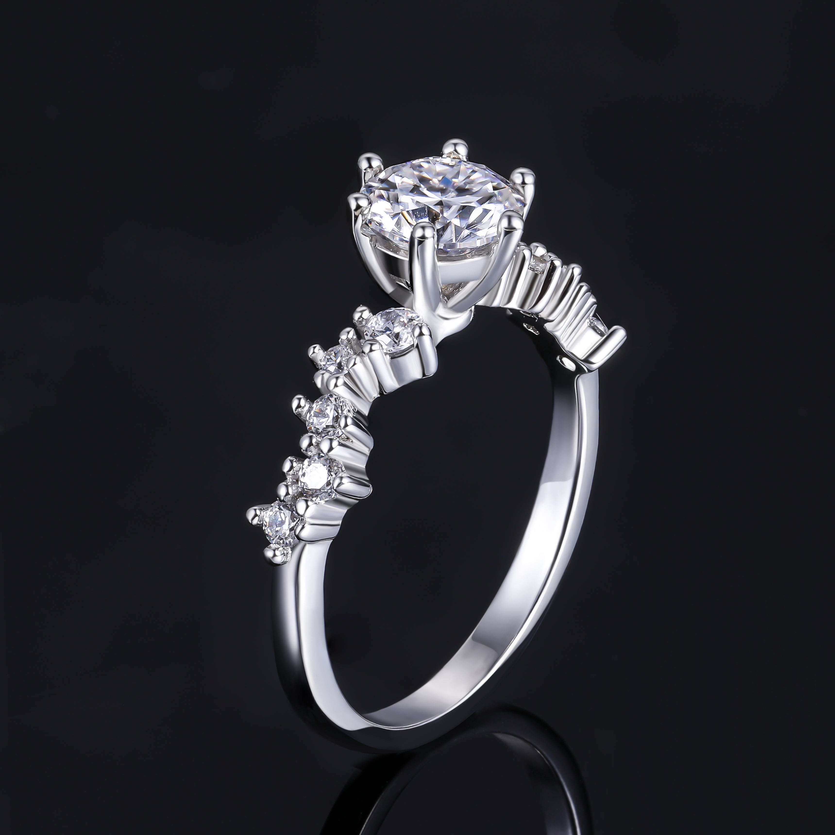 moissanite engagement rings, moissanite wedding rings, affordable moissanite engagement rings, 1ct moissanite rings, moissanite promise ring, moissanite bridal ring, moissanite wedding band