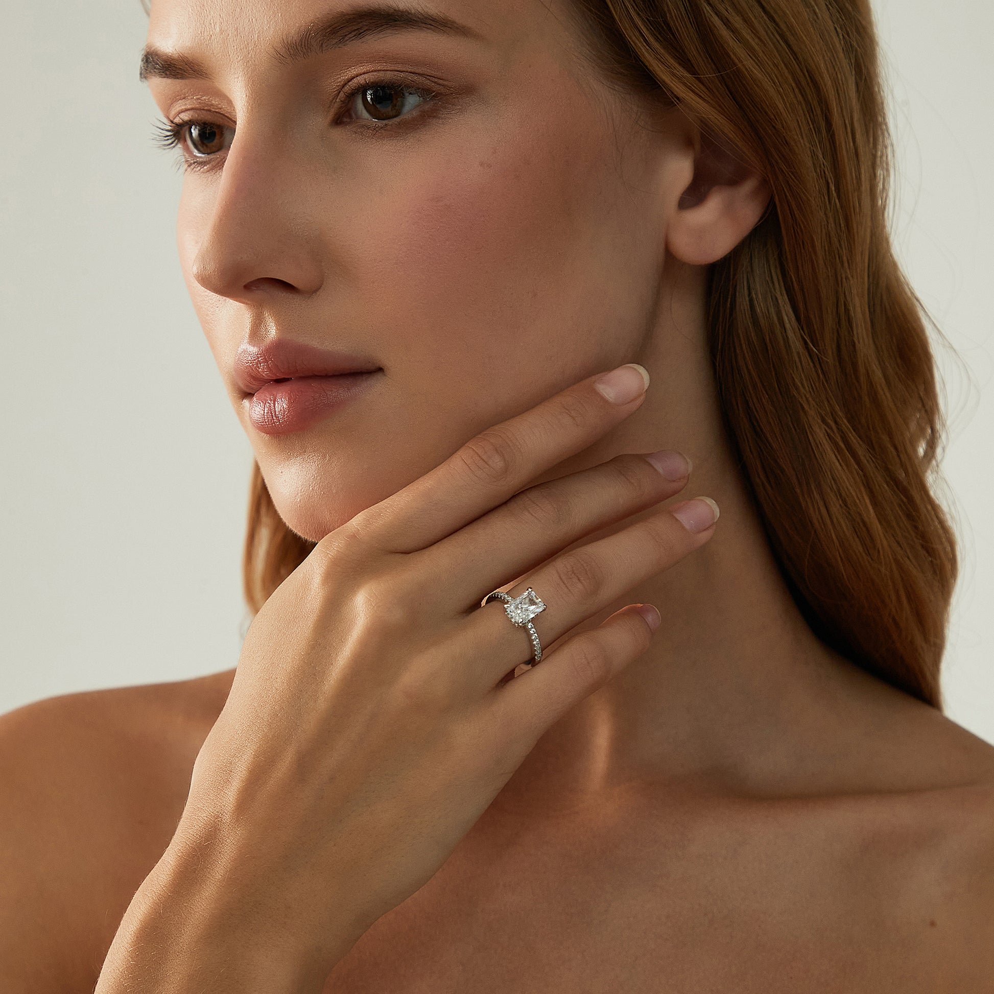 radiant cut ring, sterling silver rings for women, affordable wedding rings, cubic zirconia ring, 2ct ring, sterling silver cubic zirconia rings, travel ring, cheap rings, inexpensive promise ring, cz engagement rings, cz stones, cubic zirconia usa, travel rings, silver engagement rings, fake diamond rings