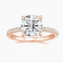 cushion cut engagement rings, cushion cut diamond ring, cubic zirconia engagement ring, cubic zirconia wedding ring, cushion cut ring, cushion ring