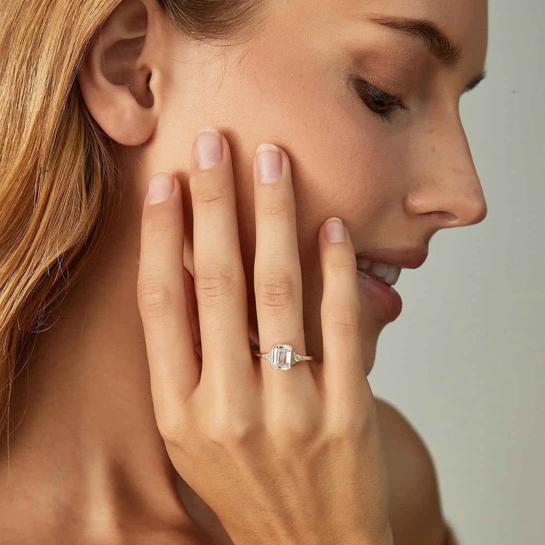 bezel engagement rings, emerald cut engagement rings, emerald cut, emerald diamond, emerald cut diamond ring, emerald cut ring, emerald diamond ring, fake diamond rings, cubic zirconia engagement rings, cubic zirconia wedding rings, silver engagement rings, cz stones, travel rings