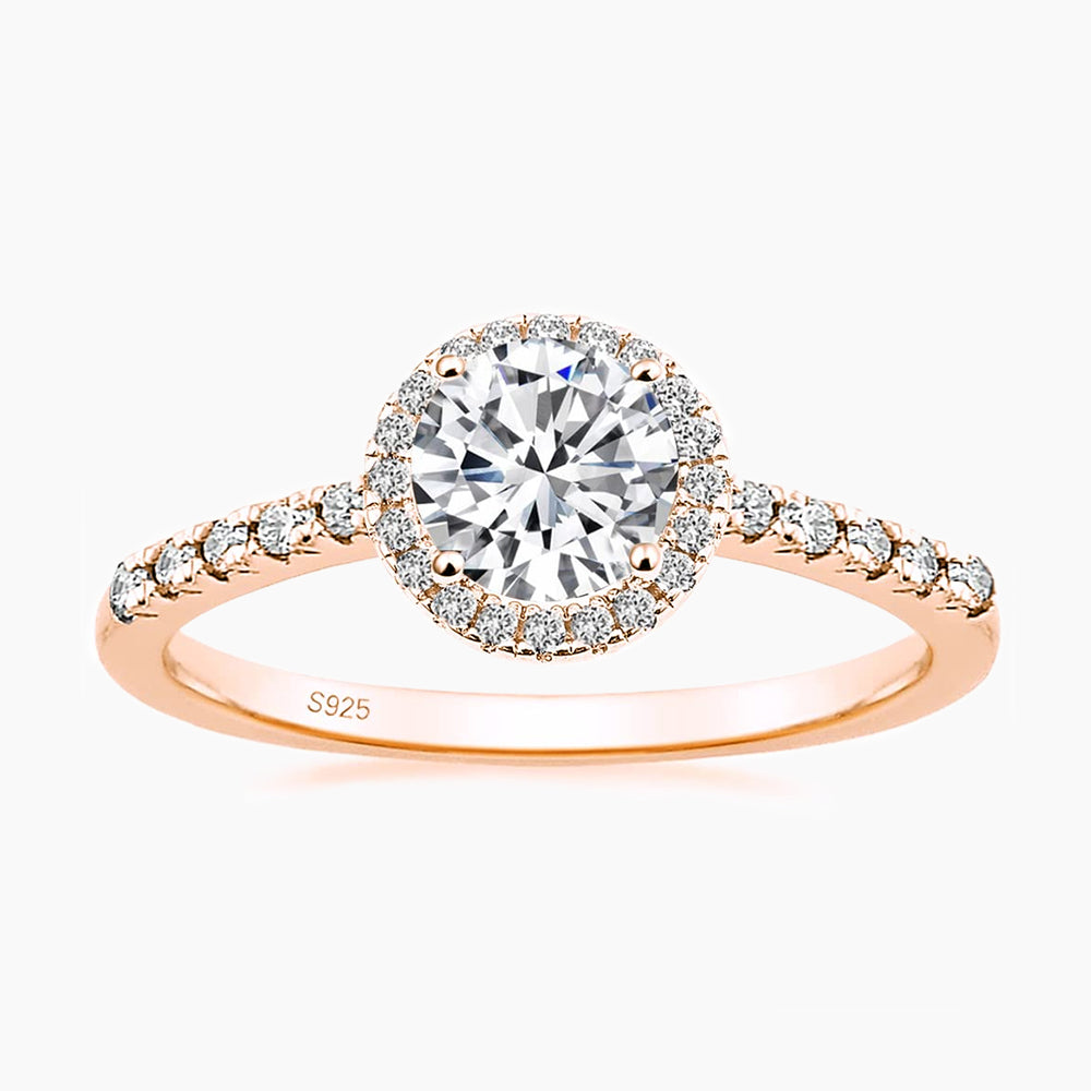 0.40ct Naturale Diamante Rotondo 14k Bis Marcato Oro Bianco Smeraldo 0.40ct Naturale Diamante Rotondo 14k Bis Marcato Oro Bianco Smeraldo
