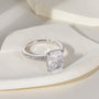 radiant cut ring, sterling silver rings for women, affordable wedding rings, cubic zirconia ring, 4ct ring, sterling silver cubic zirconia rings, travel ring, cheap rings, inexpensive promise ring, cz engagement rings, silver engagement rings, cubic zirconia usa, fake diamond rings