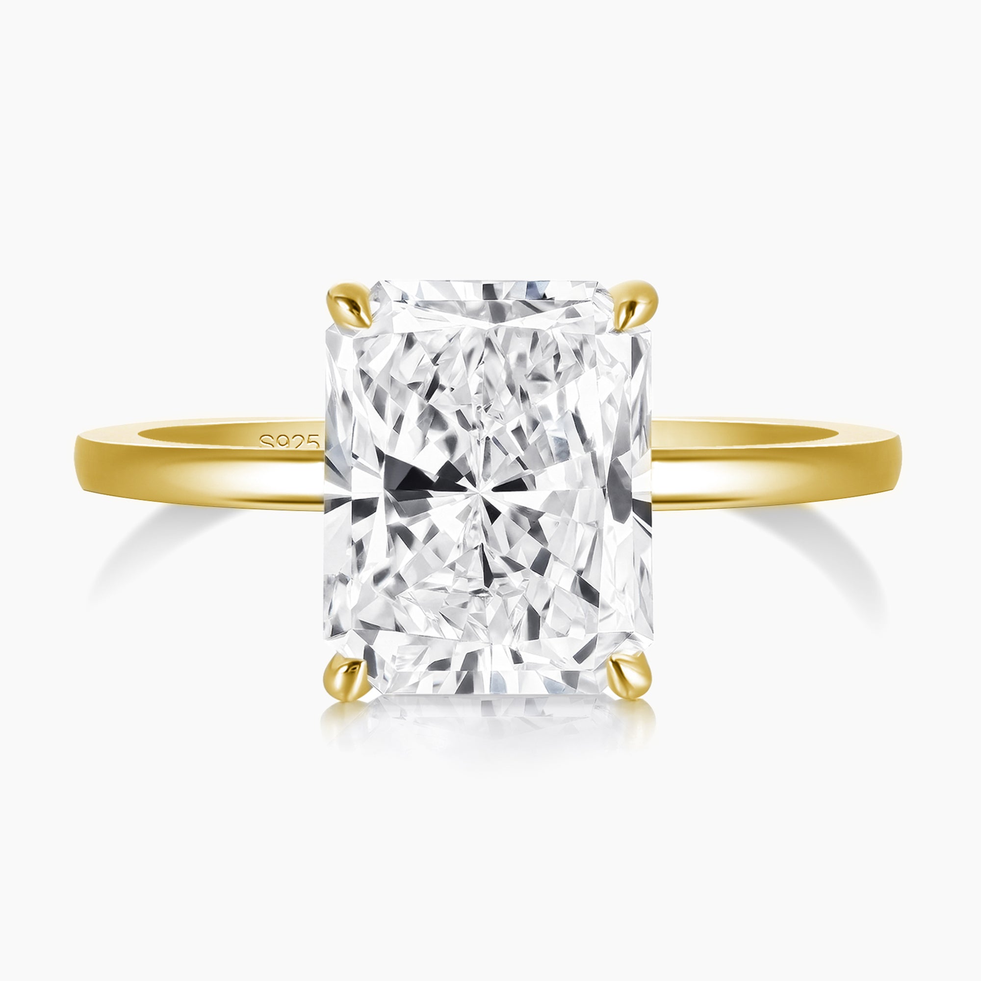 radiant cut engagement rings, radiant cut, radiant diamond, radiant cut diamond ring, radiant cut ring, radiant diamond ring, 4 carat radiant cut diamond ring, cubic zirconia engagement rings, cubic zirconia wedding rings, fake diamond rings, travel ring