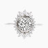 round cut engagement rings, round wedding rings, 1 carat wedding rings, silver wedding rings for women, sterling silver engagement rings