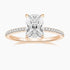 radiant cut ring, sterling silver rings for women, affordable wedding rings, stunning cubic zirconia ring, 3ct ring, sterling silver cubic zirconia engagement ring, cheap wedding ring