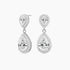 teardrop, bridal earrings, wedding earrings, pear cut, danity earrings, dangling earrings