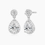 oval cut, pear cut, bridal studs, cubic zirconia usa, hypoallergenic stud earrings, earrings dangle earrings, prom earrings