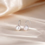 pearl earrings earrings, cultured pearl, bridesmaid jewelry, pearl earrings, 30th wedding anniversary gift, pearl wedding anniversary gifts