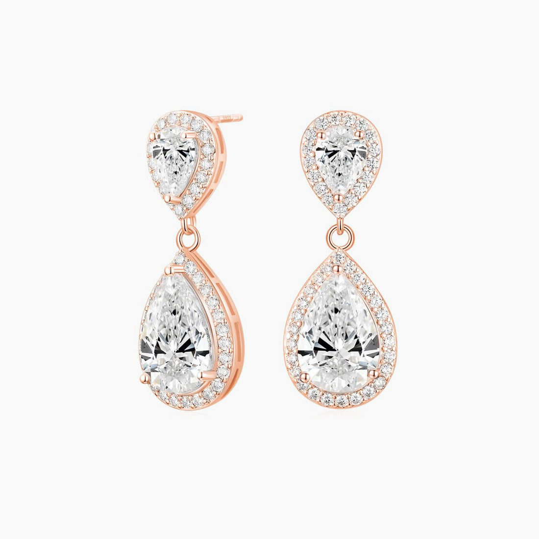 teardrop, bridal earrings, engagement earrings, affordable jewelry