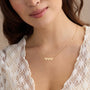 Heart Pendant，Family Necklace, Custom Necklace, heart pendant necklace, Gold Plated, Name Necklace, Initial Necklace, Layered Necklace, Personalized Necklace, Delicate Necklace, Dainty Necklace, Affordable Jewelry