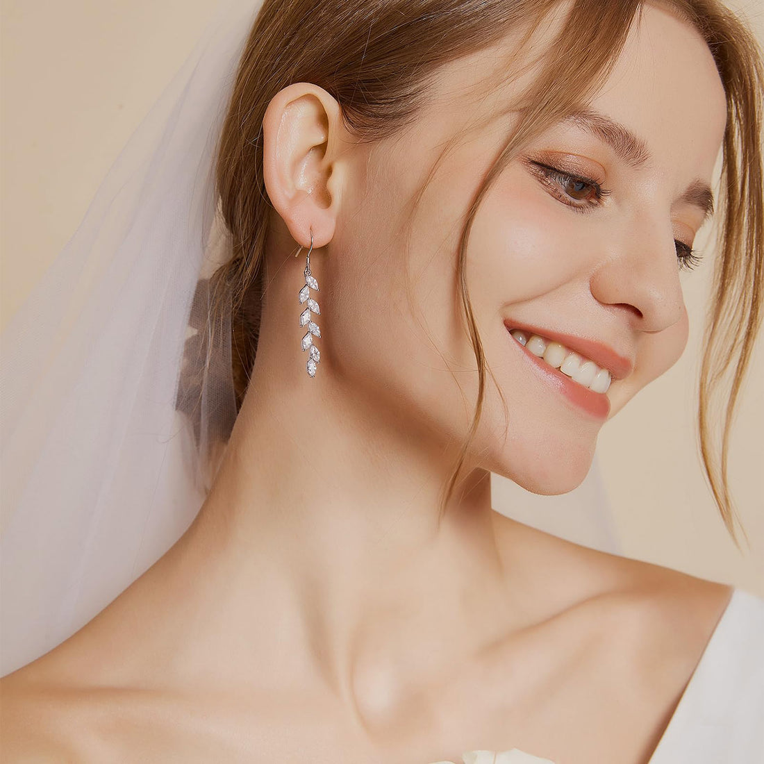 bridal earrings, wedding earrings, cheap earrings, long earrings