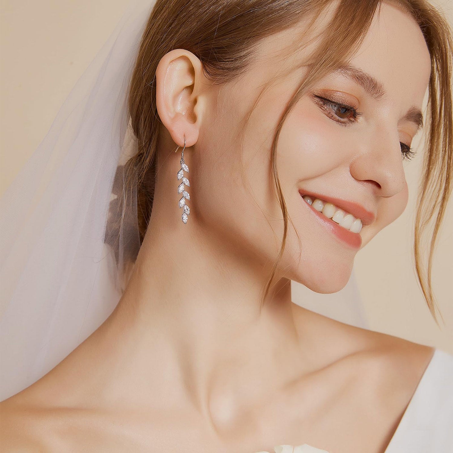 bridal earrings, wedding earrings, cheap earrings, long earrings