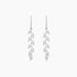 marsquise cut, bridal earrings, wedding earrings, sterling silver, cz stones, dainty earrings