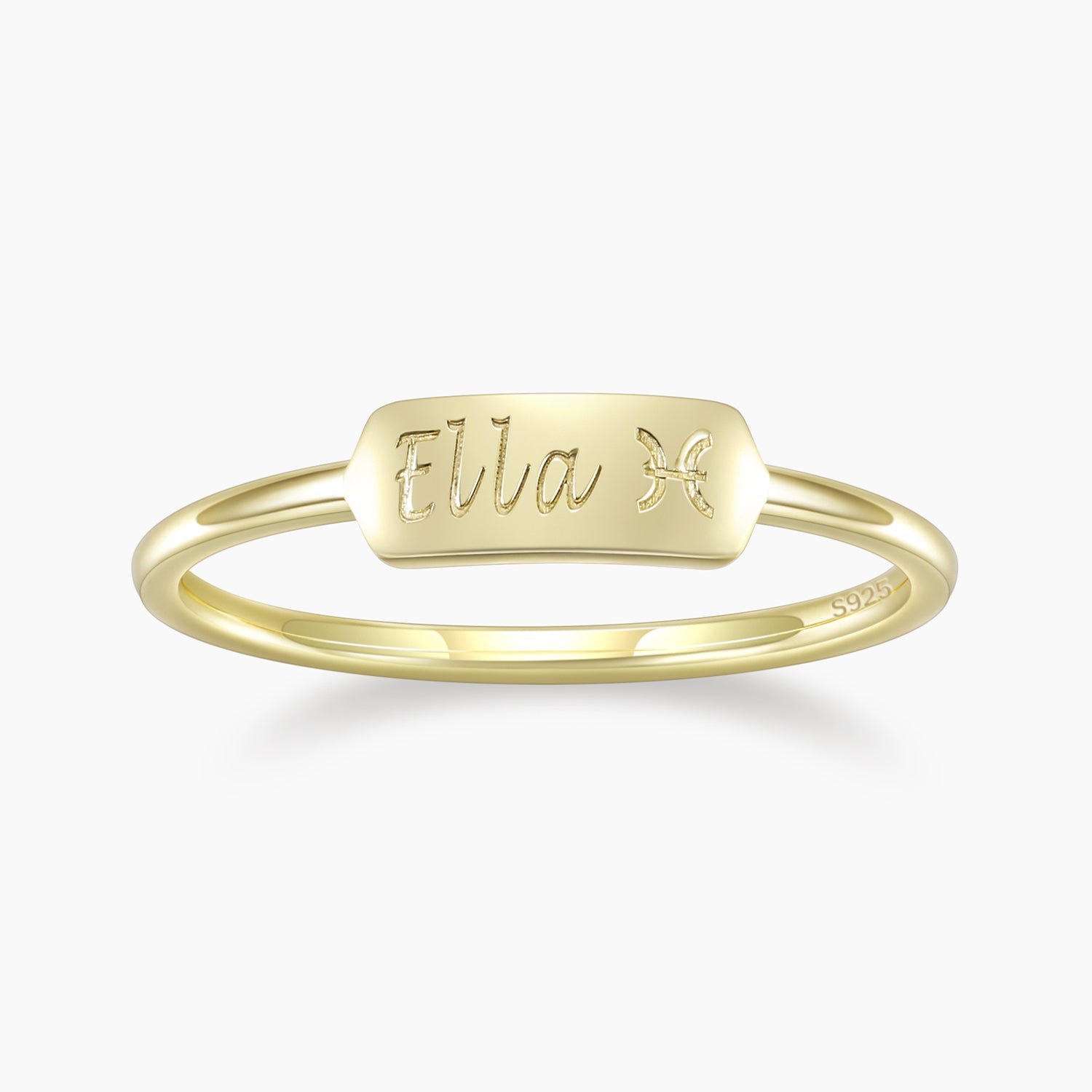 dainty ring, signet ring, customized ring, birthstone ring, affordable rings under 50