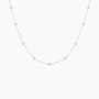  freshwater cultured pearls necklace, Pearl Station Necklace, Freshwater Pearl, 925 sterling silver chain, freshwater cultured pearls necklace, Pearl Station Necklace, Freshwater Necklace