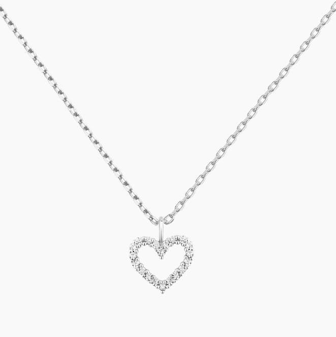 14K Plated Dainty Pendant Necklace