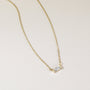 Gold Plated, Birthstone Necklace, Layered Necklace, Personalized Necklace, Delicate Necklace, Dainty Necklace, Affordable Jewelry