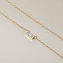 Gold Plated, Birthstone Necklace, Layered Necklace, Personalized Necklace, Delicate Necklace, Dainty Necklace, Affordable Jewelry