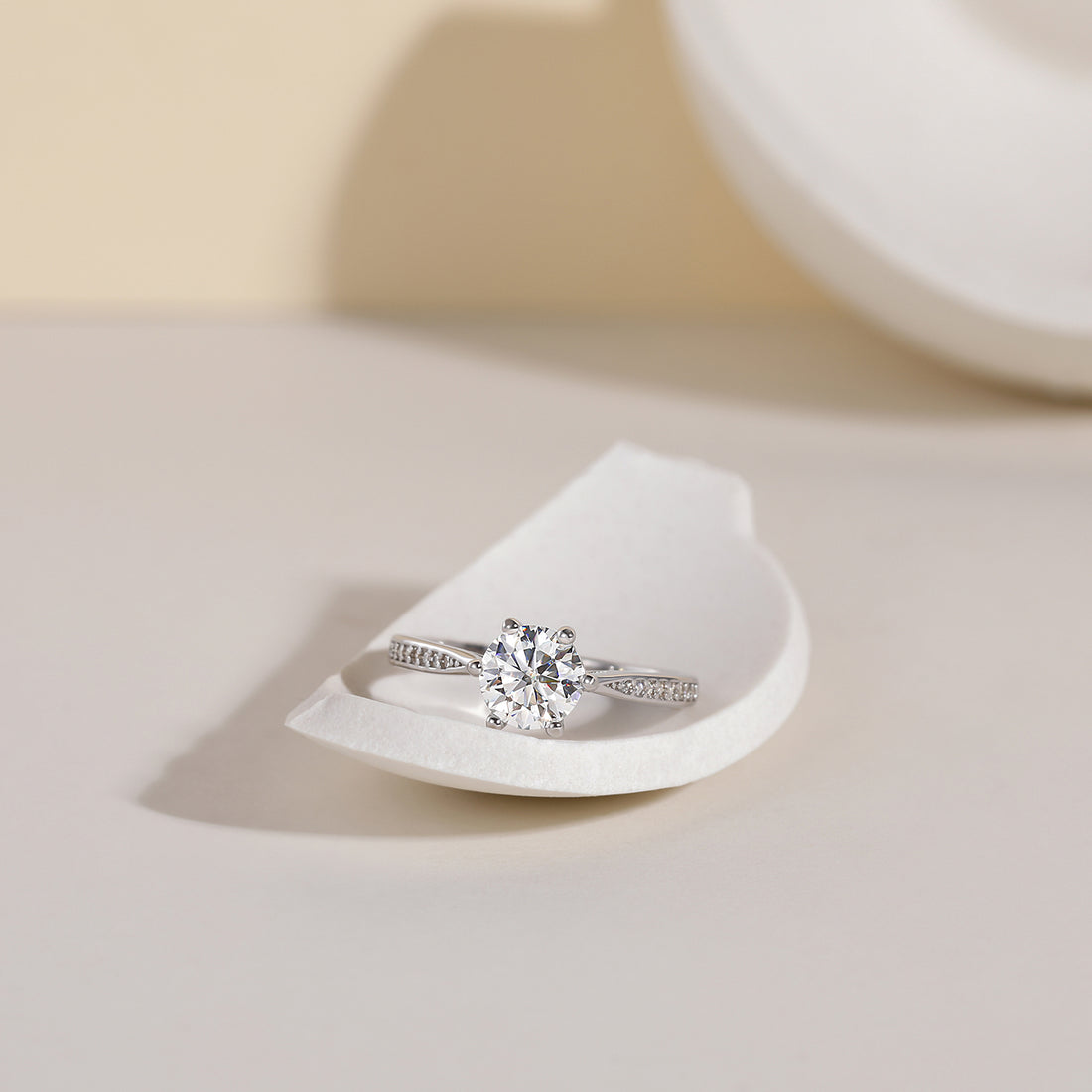 moissanite travel rings, round cut engagement rings, moissanite ring, moissanite wedding rings, affordable moissanite engagement rings, moissanite promise ring, 1ct moissanite rings