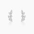 silver earrings studs, sterling silver cubic zirconia earrings, cubic zirconia earrings, cute earrings, earrings backs, hypoallergenic stud earrings