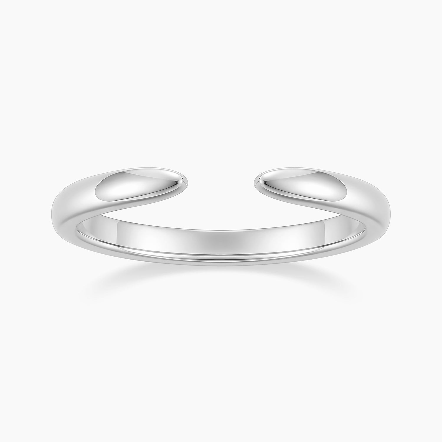 classic polish open stackable ring, minimalist wedding band ring, modern promise ring, eamti rings, cheap wedding rings under $50, copper ring, open wedding bands
