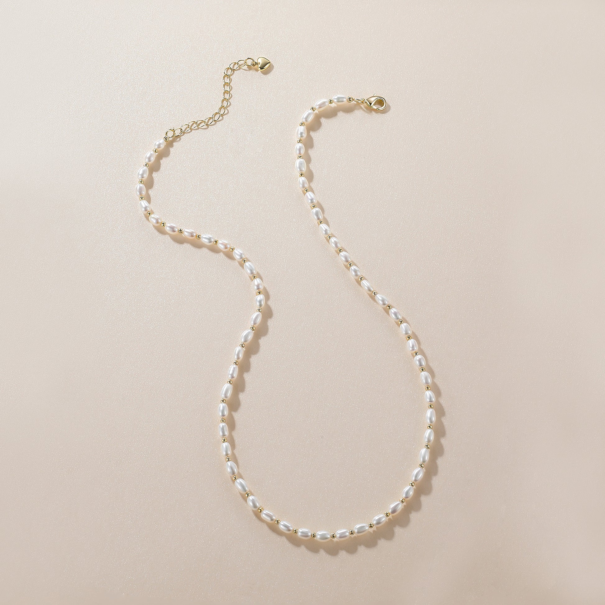 pearl necklace, beaded choker, freshwater pearls, 14K Yellow gold plated brass pearls necklace, freshwater pearl necklace, pearl necklace for brides, wedding pearl necklace, white pearl, pearl choker necklace​, gold and pearl necklace​, white pearl necklace​, chunky pearl necklace, tiny pearl necklace, necklace pearl chain