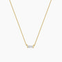 Gold Plated, Birthstone Necklace, Layered Necklace, Personalized Necklace, Delicate Necklace, Dainty Necklace, Affordable Jewelry
