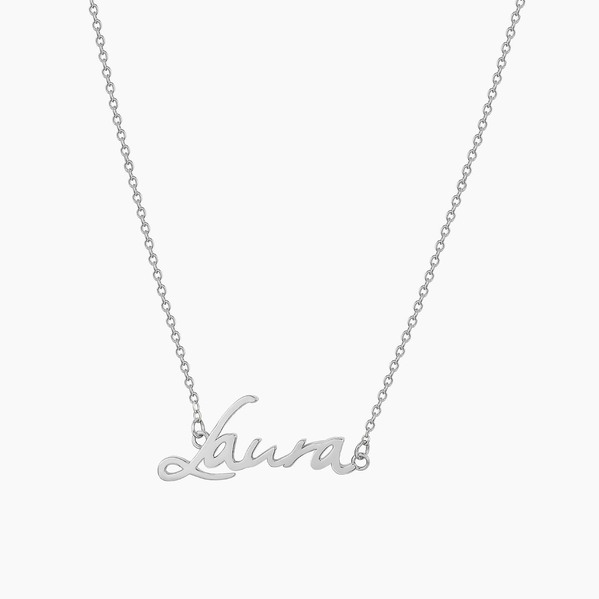 Personalized Script Name Necklace