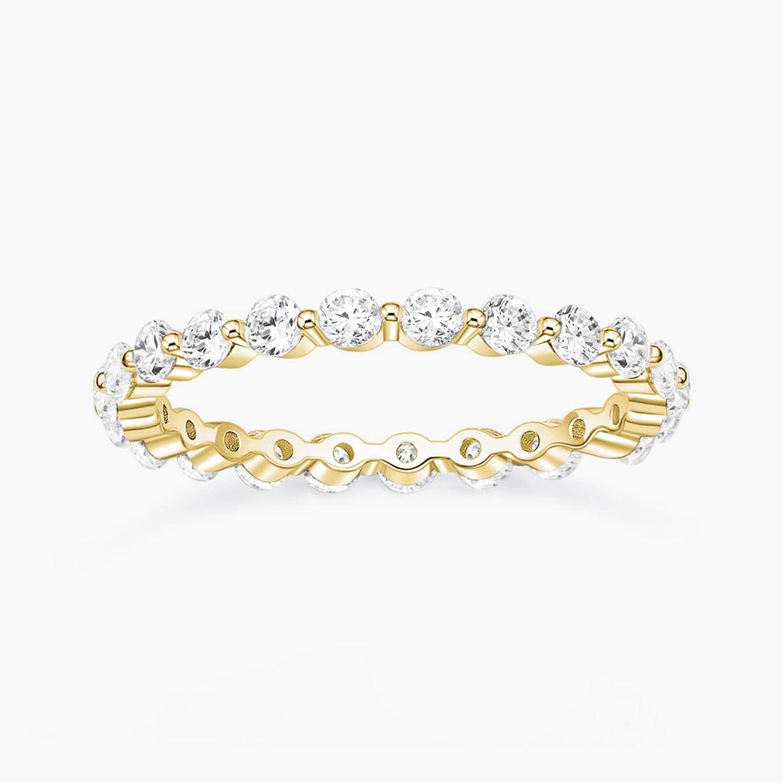 Anello Fede Pavè Silver - Astrologo Argenterie Roma - Foto 8