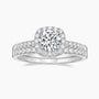cheap wedding ring sets, unique wedding ring sets, his & her wedding ring sets, cz engagement ring set, cz bridal ring sets, silver ring sets