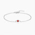 silver bracelet, birthstone bracelet, adjustable bracelet, stacking bracelets
