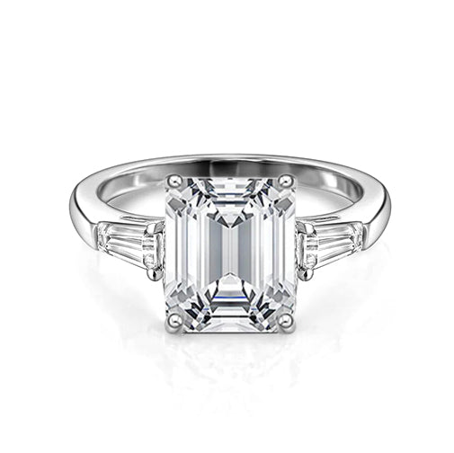 Marca EAMTI Set Anelli Di Fidanzamento In Argento Sterling 925 Con Marca EAMTI Set Anelli Di Fidanzamento In Argento Sterling 925 Con