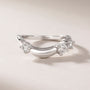 affordable cz wedding bands, eamti jewelry, eamti ring, eamti wedding band, ring gold wedding rings, stackable promise rings, 14k gold plated ring, travel rings for women