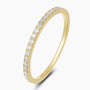 classic wedding rings, quality engagement rings, half eternity ring, cz engagement ring, fake diamond ring, stackable ring, travel ring