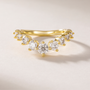 anniversary band stackable ring, unique wedding bands, unique wedding rings, curved wedding band, urved wedding ring
CZ Stones, EGB, eamti, travel ring, eamti jewelry