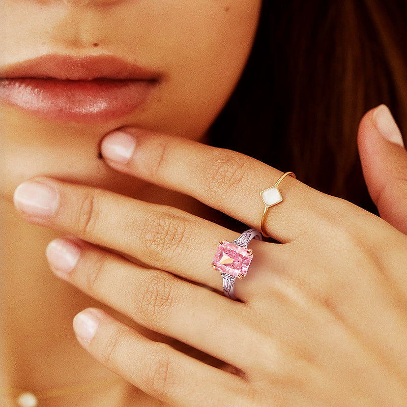 stunning wedding rings; shiny rings for women; Eamti, cubic zirconia ring, stackable ring, affordable jewelry for woman, cheap ring under $50