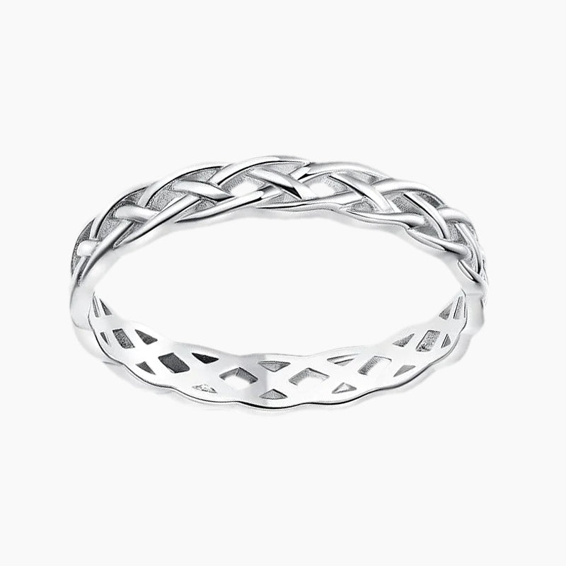 eternity wedding rings, simple wedding rings, inexpensive promise ring, cheap wedding rings for him, cheap wedding rings for men, twist silver ring, s925 twist rings, woven ring