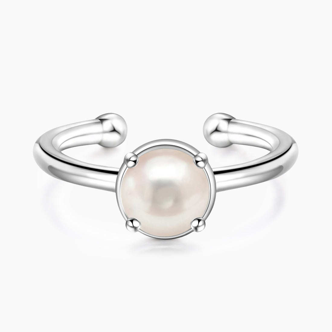 pearl birthstone, june birthstone, cheap rings, stacked wedding rings