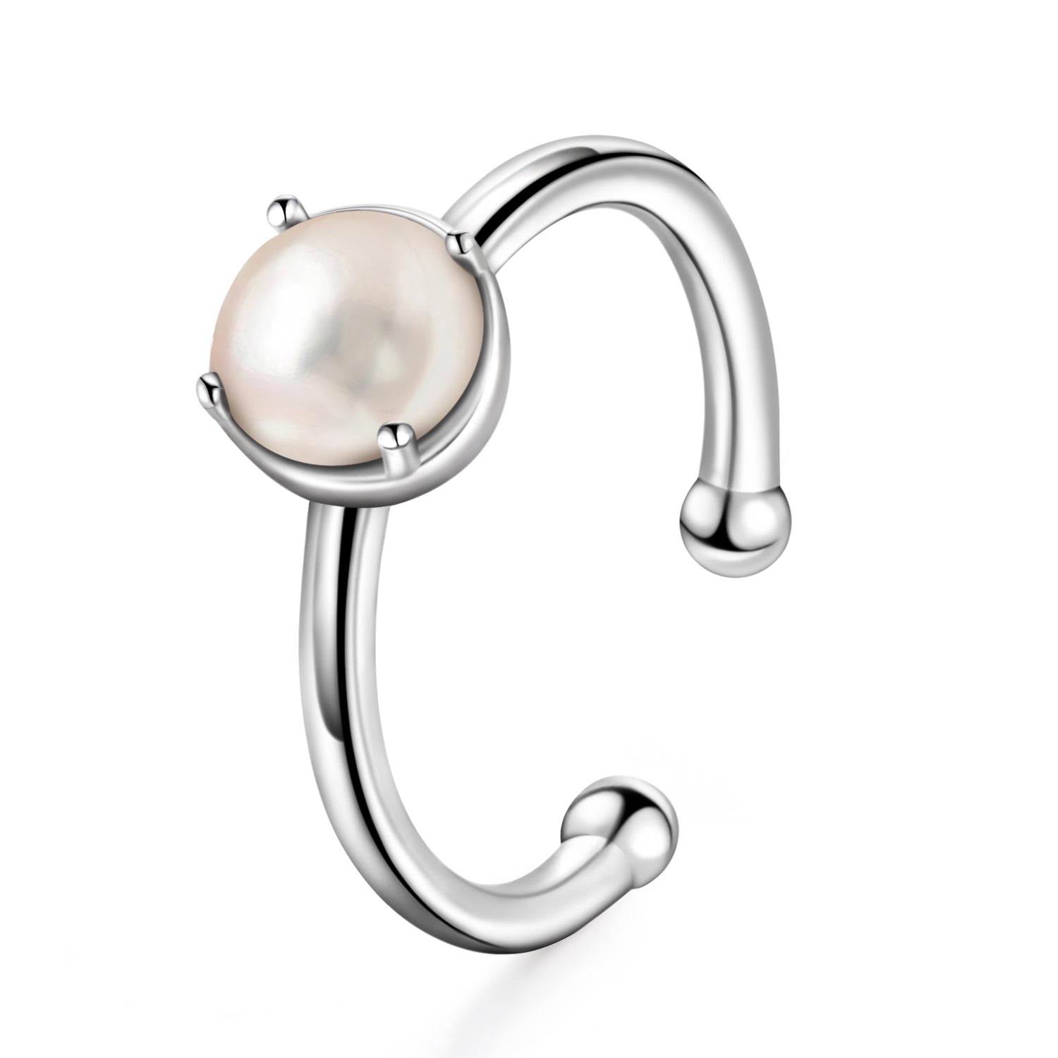 pearl birthstone, classic wedding rings, 925 ring, travel engagement ring