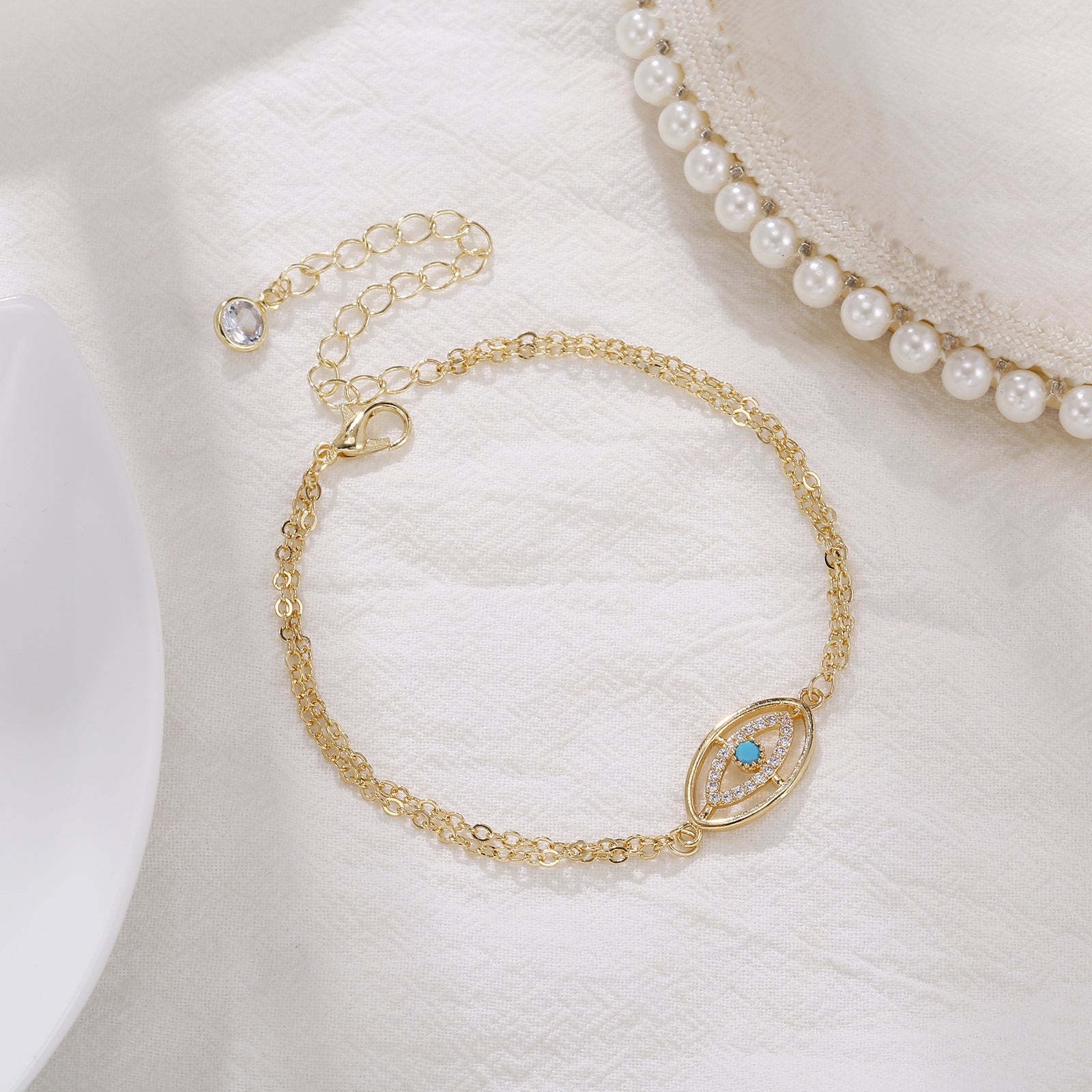 adjustable bracelet; demon eye; Eamti;