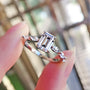 sterling silver wedding rings; quality rings for her; Eamti;