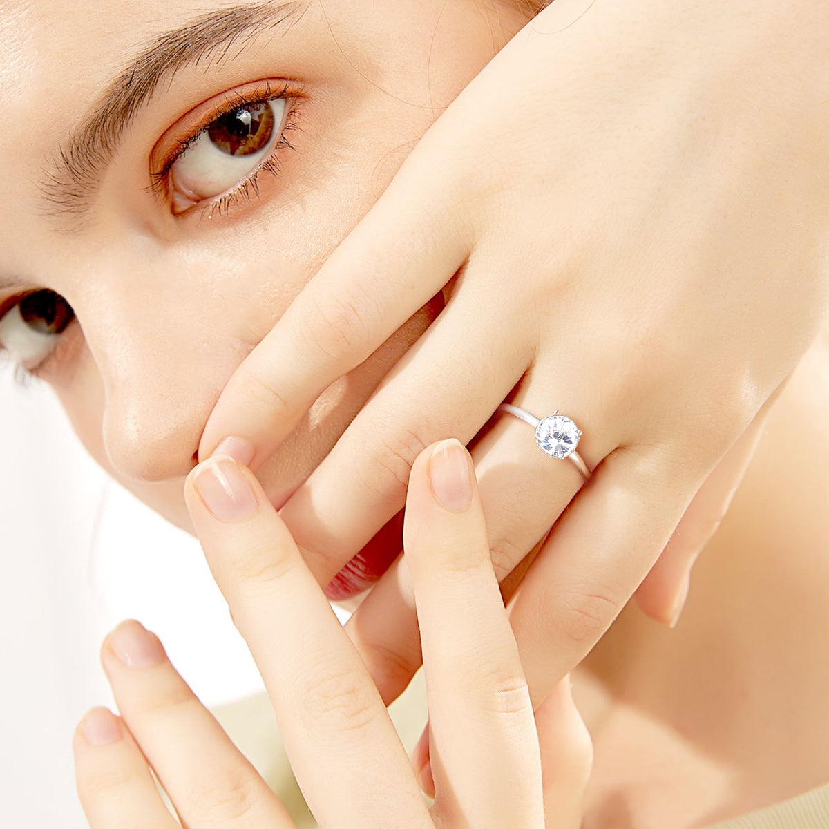 birthstone rings, classic wedding rings, 925 ring, travel engagement ring
