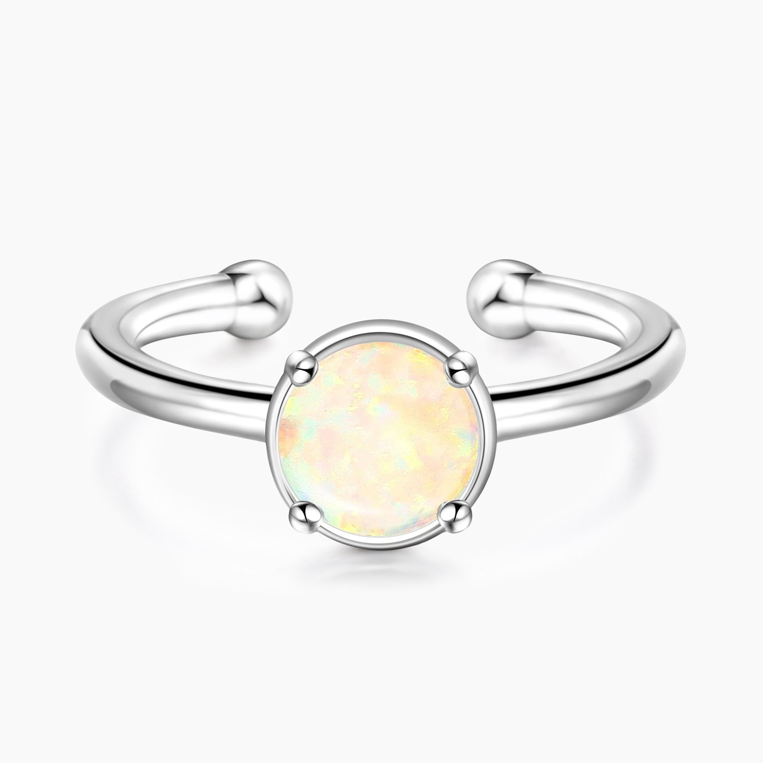 october birthstone, opal birthstone, cheap rings, stacked wedding rings