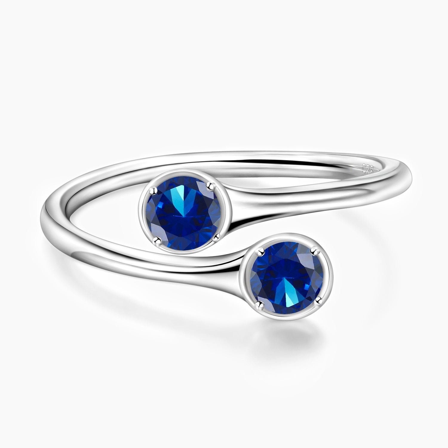 september birthstone, cheap rings, stacked wedding rings, two stones